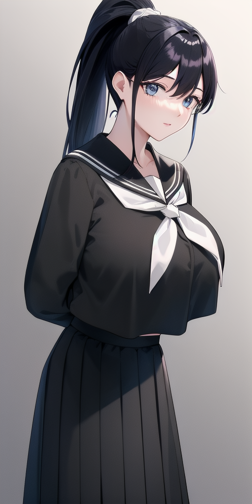 11916-1650192780-_lora_AchikaV5_0.7_ masaki_achika_high_ponytail, huge_breasts, standing, solo, arms_behind_back, starry_sky, black_shirt_black_s.png